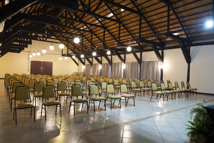 sala Karuha em formato auditório