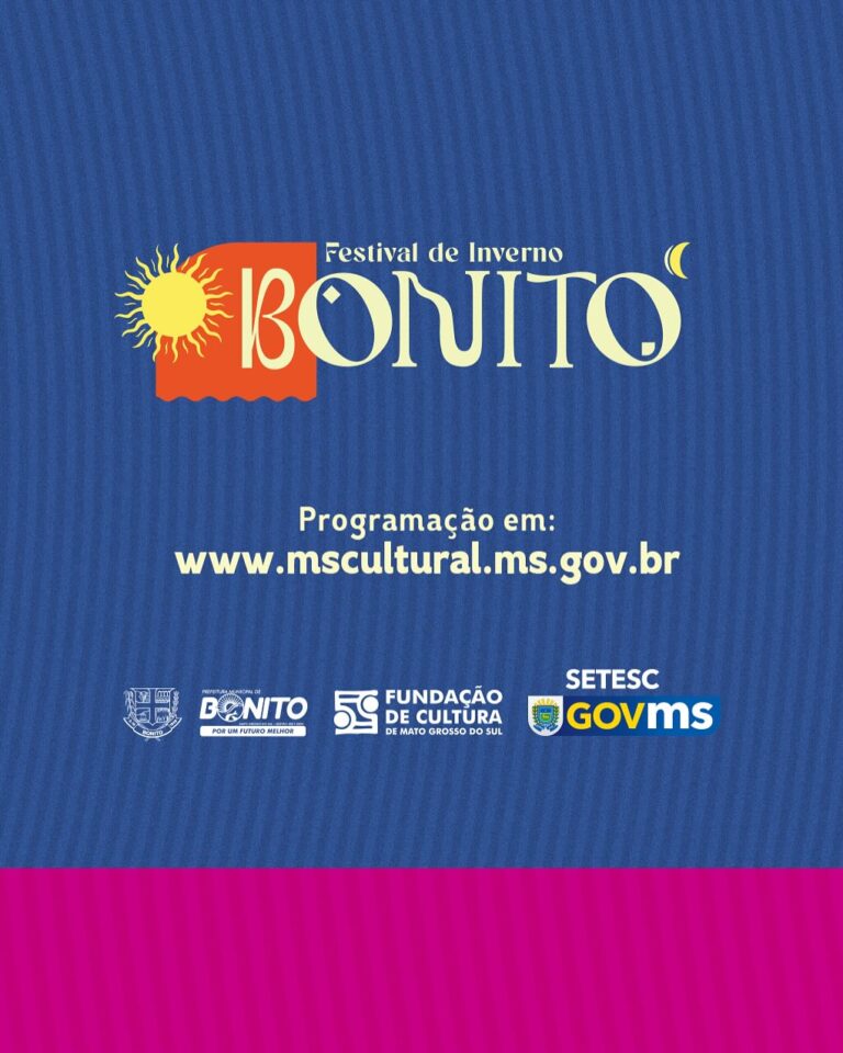 Programação Festival de Inverno de Bonito