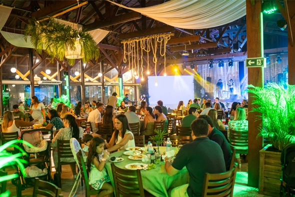 jantar Zagaia Open Beach Tennis de Bonito