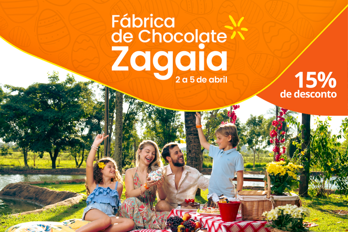 Páscoa com 15% de desconto